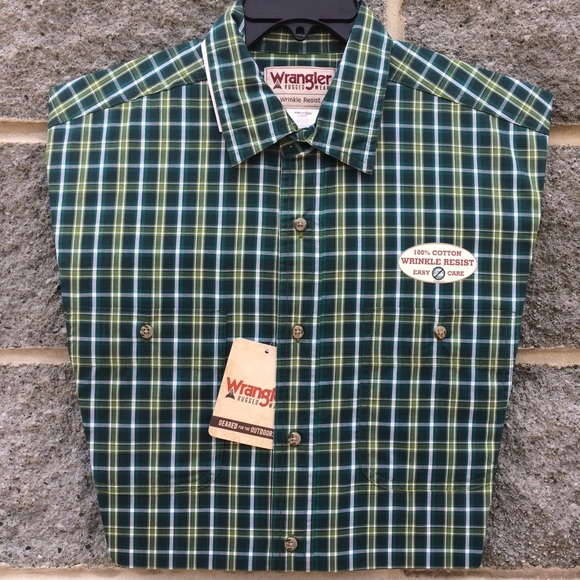 wrangler rugged wear long sleeve shirts